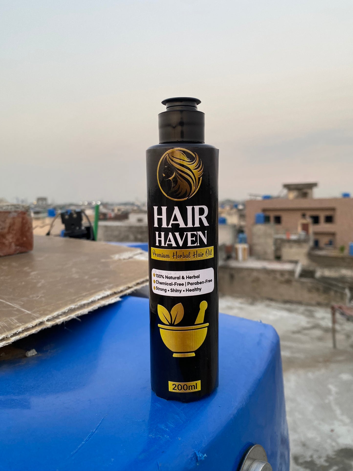 Hair Haven – Herbal Hair Oil, Nature’s Remedy for Strong & Healthy Hair