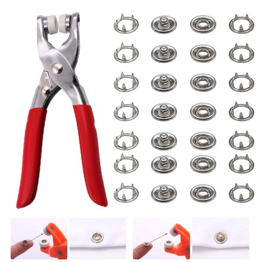 Tich Button Machine with 50 Tich Button